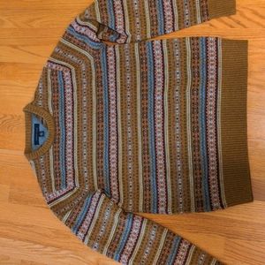 Tommy Hilfiger size small multicolored stripe sweater